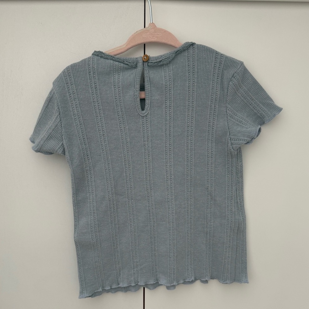 Zara Girls Open Work Tee 18-24m - Picture 2 of 3